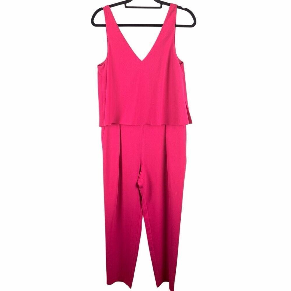 Trina Turk Pink Jumpsuit- size 10